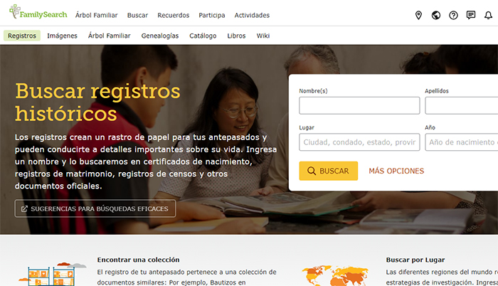 FamilySearch, la herramienta esencial para rastrear tus antepasados