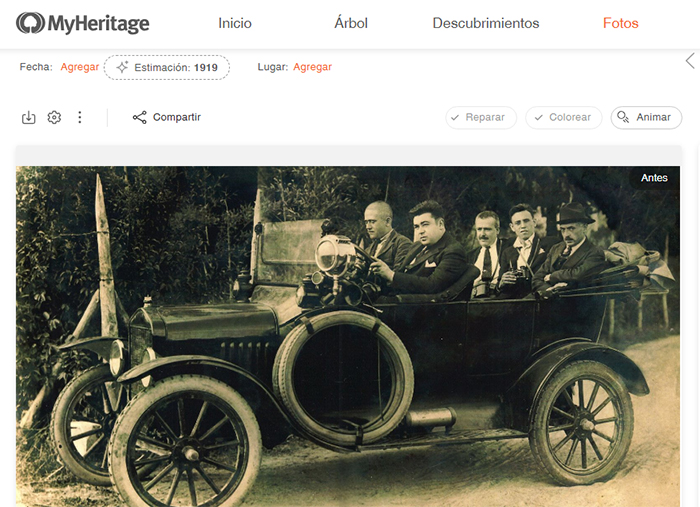 ¿Desconoces el año de las fotos de tus antepasados? MyHeritage te ayuda a descubrirlo