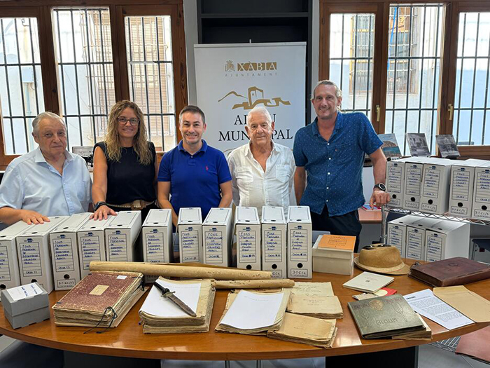 El Archivo Municipal de Xàbia recupera documentos históricos perdidos en un incendio hace casi un siglo