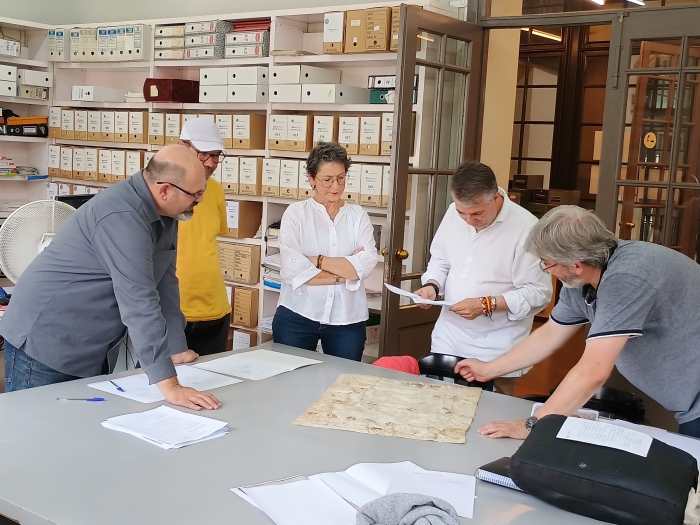 El Archivo Municipal de Tudela recibe el depósito documental de la genealogía de la familia Olaso