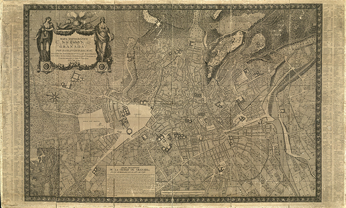 El Archivo Municipal de Granada facilita el acceso a su Cartografía Histórica a través de la digitalización